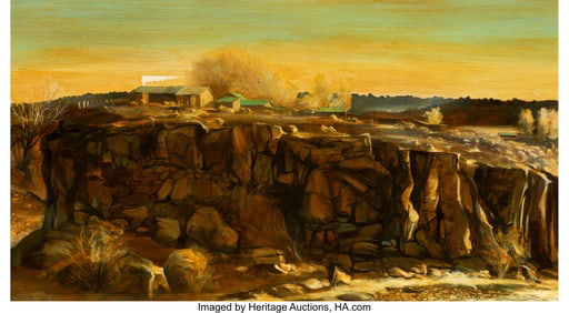 76179&colon; Jackson M&period; Hensley &lpar;American&comma; b&period; 1941&rpar; House Alo