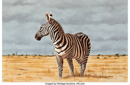 76186&colon; David Schaefer &lpar;American&comma; 1949-2012&rpar; Zebra&comma; 1973