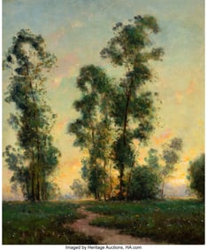 76200&colon; Dedrick B&period; Stuber &lpar;American&comma; 1878-1954&rpar; Evening 