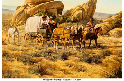 76231&colon; Dan P&period; Bodelson &lpar;American&comma; b&period; 1949&rpar; Wagon Supply