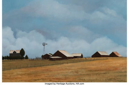 76240&colon; William Hocker &lpar;American&comma; b&period; 1918&rpar; Near La Grang