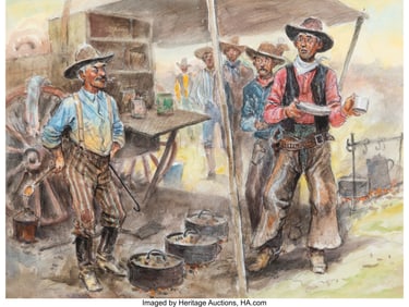 76241&colon; Joe Beeler &lpar;American&comma; 1931-2006&rpar; Ain't Ready Yet