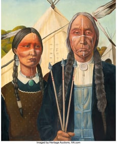 76271&colon; Lehi Thunder Voice Eagle Sanchez &lpar;American&comma; 20th