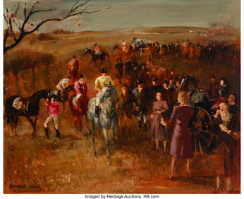 76291&colon; Randall Davey &lpar;American&comma; 1887-1964&rpar; Steeple Chas