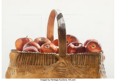 76297&colon; John Chumley &lpar;American&comma; 1928-1984&rpar; Apple Study W