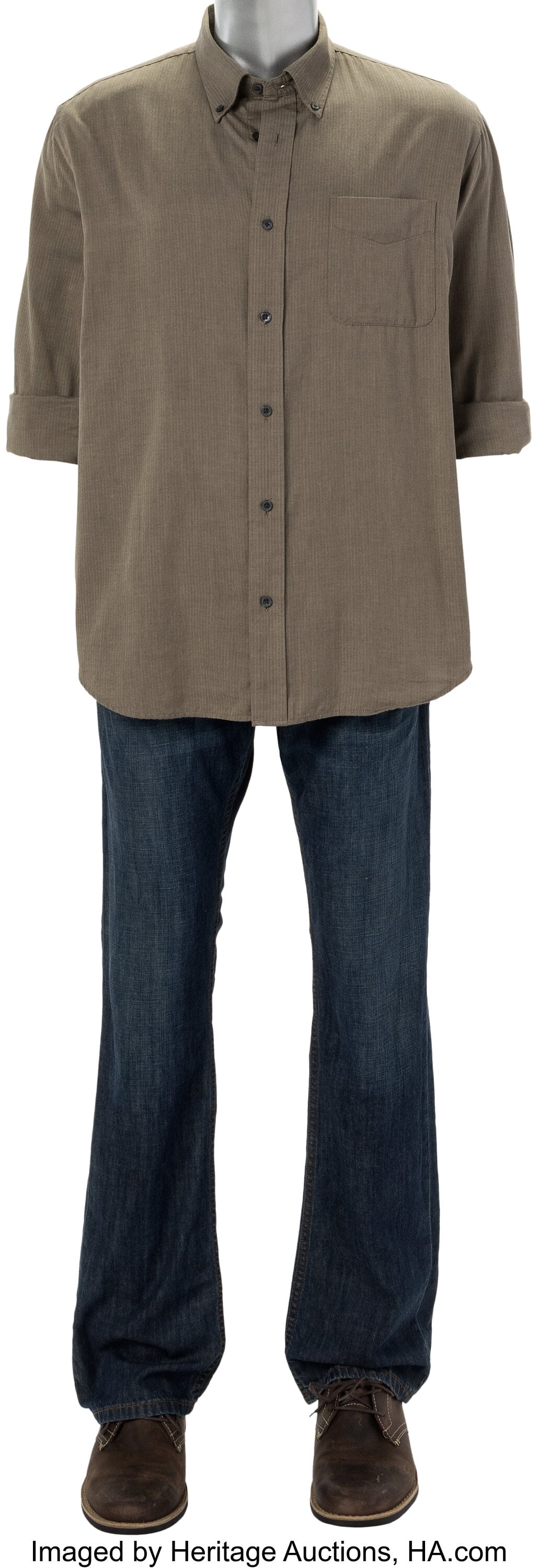 Pete Anderson (Corey Brill), Ensemble from The W: Pete Anderson (Corey Brill), Ensemble from The Walking Dead (AMC 2010-2022, Season 5). Original (4) piece character ensemble including (1) da