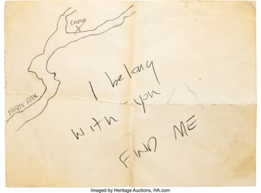 11639&colon; Daryl Dixon &lpar;Norman Reedus&rpar;&comma; Hero "Find Me" Note