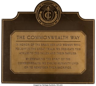 11648&colon; "The Commonwealth Way" Historical Marker from Th