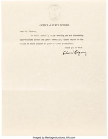 11657&colon; Group of Commonwealth Letters from The Walking D