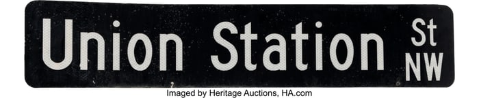 11660&colon; The Commonwealth Union Station St&period; Sign from The