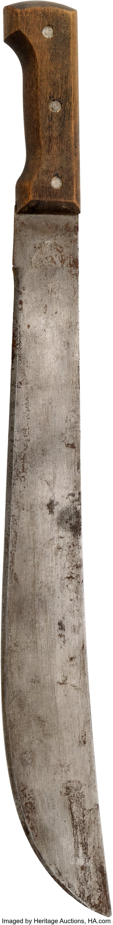 Gabriel Stokes (Seth Gilliam), Hero, Action, and: Gabriel Stokes (Seth Gilliam), Hero, Action, and VFX Machetes from The Walking Dead (AMC 2010-2022, Season 11). Original group of (4) props