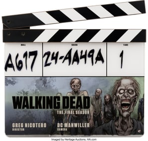 11729&colon; Director Greg Nicotero Production Clapperboard f