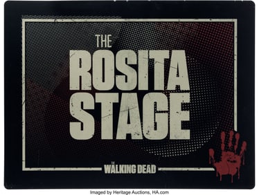 11731&colon; "The Rosita Stage" Sign Used at Riverwood Studio
