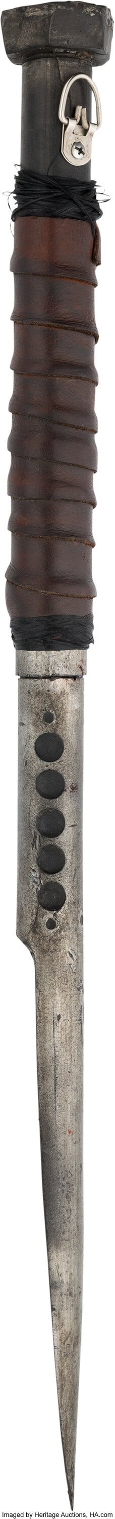 Victor Strand (Coleman Domingo), Action and VFX : Victor Strand (Coleman Domingo), Action and VFX Sharpened Flash Suppressor Weapons from Fear the Walking Dead (AMC 2015-2023, Season 8). Original group of (