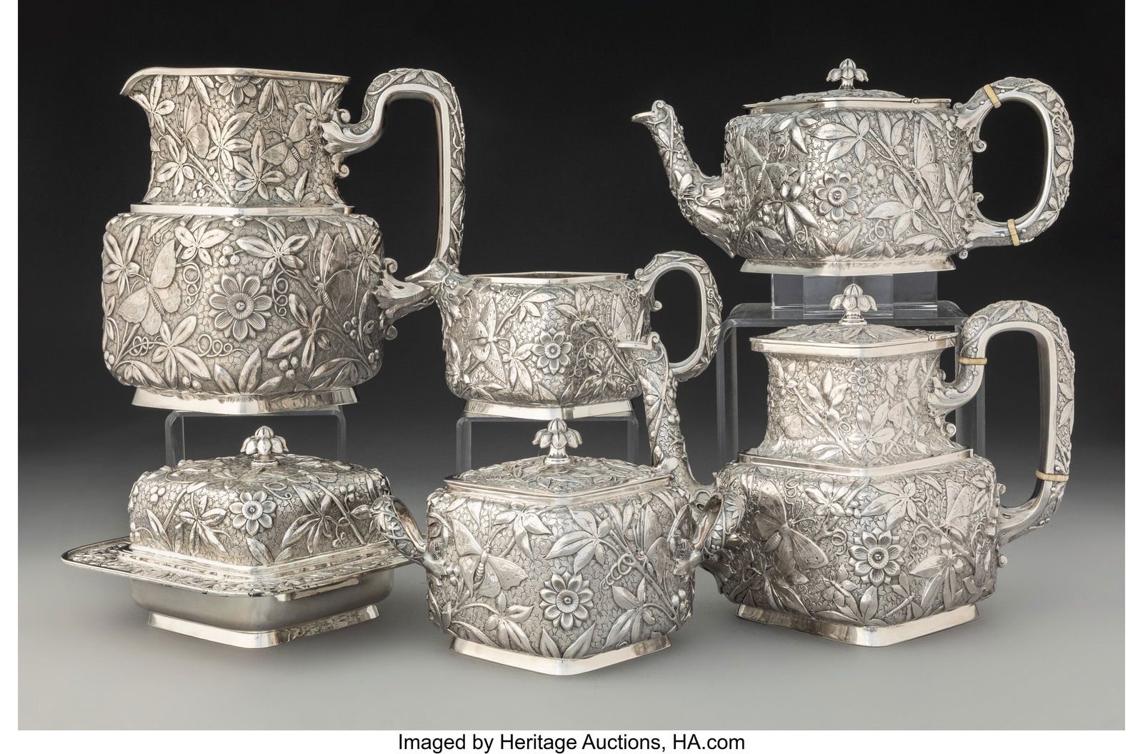 An Extensive Six-Piece Dominick & Haff Chased Re (1 of 7)