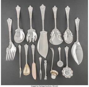 74122: A Set of Fifteen Tiffany & Co. Persian Pattern P