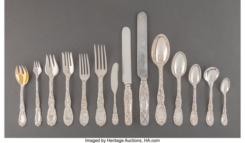 74123: A One Hundred and Ninety Two-Piece Tiffany & Co.