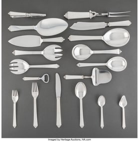 74200: A One Hundred and Three-Piece Georg Jensen Pyram