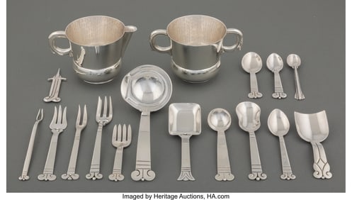 74237: Twenty Nine Hector Aguilar Aztec Pattern Silver