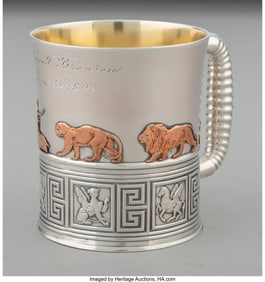 74300: A Gorham Mfg. Co Silver and Mixed Metal Child's