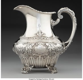 74303: A Gorham Mfg. Co. Silver Water Pitcher, Providen