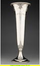 74333&colon; An American Silver Trumpet Vase Marks&colon; Cartier&comma; 