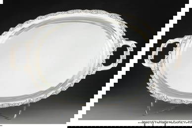 74335&colon; A Large American Silver Tray&comma; 20th century Marks