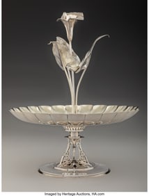 74341: A Whiting Mfg. Co. Silver with Calla Lily-Form C