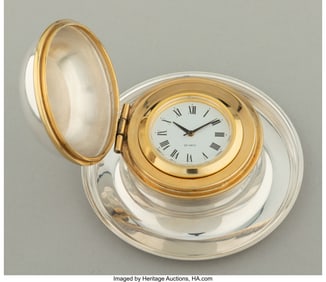 74348: A Barrowclift Silvercraft Partial Gilt Table Clo