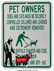 42019&colon; Banksy Hates Me &lpar;20th Century&rpar; Untitled Spray pa