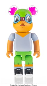 42024&colon; BE&commat;RBRICK X Hebru Brantley Lil Mama 400&percnt;&comma; 2019 P