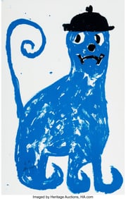 42028&colon; Szabolcs Bozó &lpar;b&period; 1992&rpar; Blue Lilly&comma; 2020 Lithog