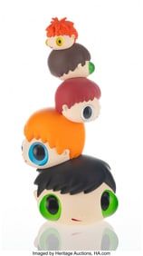 42044&colon; Javier Calleja &lpar;b&period; 1971&rpar; Heads&comma; 2020 Painted cas