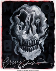 42067&colon; Crome &lpar;20th Century&rpar; Yuma Spray paint and acryli