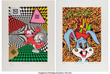 42068&colon; Ronnie Cutrone &lpar;1948-2013&rpar; Bugsy Miranda&semi; White 