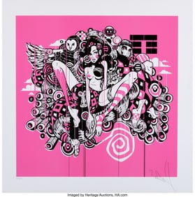 42085&colon; Tristan Eaton &lpar;b&period; 1978&rpar; Wild Beauty&comma; 2010 Screen