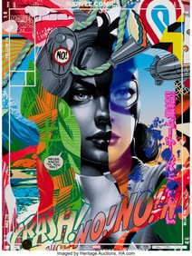 42086&colon; Tristan Eaton &lpar;b&period; 1978&rpar; Women of Marvel&colon; The Por