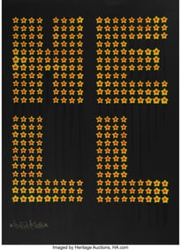 42088&colon; Ben Eine &lpar;b&period; 1970&rpar; Hell&comma; 2008 Screenprint in col