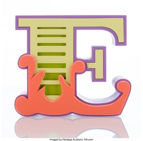 42089&colon; Ben Eine &lpar;b&period; 1970&rpar; The Letter 'E' - Shutter Edit