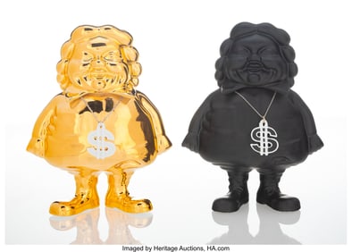 42095&colon; Ron English &lpar;b&period; 1959&rpar; MC Supersized &lpar;Gold&sol;Black&rpar;