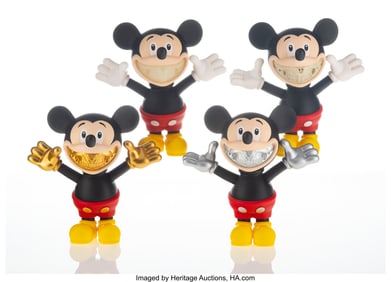 42097&colon; Ron English &lpar;b&period; 1959&rpar; Rodent Grin &lpar;four works&rpar;&comma; 