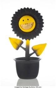 42101&colon; Ron English &lpar;b&period; 1959&rpar; Shocking Sunflower&colon; Bone G