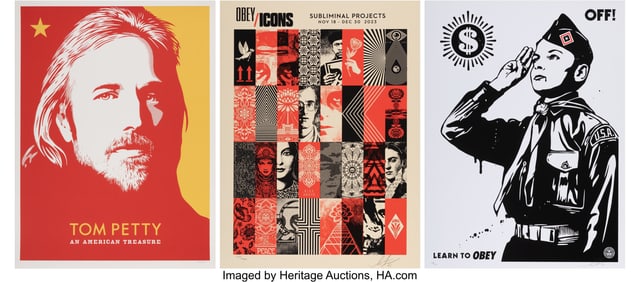 42130&colon; Shepard Fairey &lpar;b&period; 1970&rpar; Obey Icons&semi; Learn to Ob