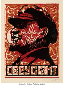 42134&colon; Shepard Fairey &lpar;b&period; 1970&rpar; Lenin Stamp&comma; 2018 Scree
