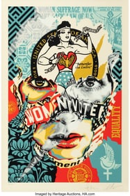 42135&colon; Shepard Fairey X Sandra Chevrier The Beauty Of L