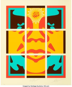 42141&colon; Shepard Fairey X Ernesto Yerena They Divide We M