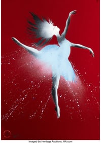 42172&colon; Grafter &lpar;20th Century&rpar; The Ballerina Spray paint