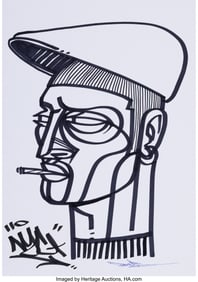 42173&colon; Doze Green &lpar;b&period; 1964&rpar; Untitled&comma; 2021 Ink on wove 