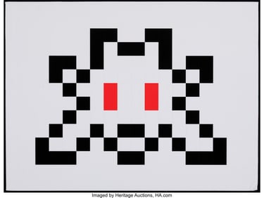 42193&colon; Invader &lpar;b&period; 1969&rpar; 3D Little Big Space&comma;&comma; 2022 Pai
