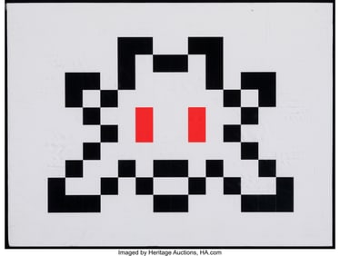42194&colon; Invader &lpar;b&period; 1969&rpar; 3D Little Big Space&comma; 2022 Pain